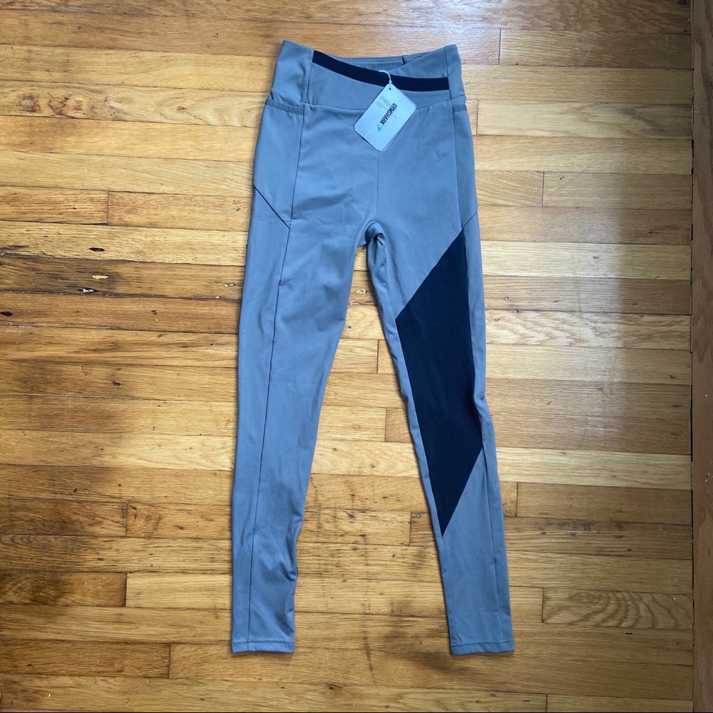 Gymshark Asymetric Legging NWT!! Smokey Grey